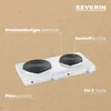 SEVERIN DK 1042 - Elektroherdplatte - 2500 W - weiß Náhled obrázku produktu 21