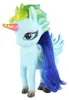 Traumpferd Einhorn mit langen Haaren, 13 cm Produktbild-Vorschau 5