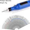 Polierfeile Nagelfräser Bits 30 Produktbild-Vorschau 3