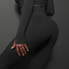 Nahtlose Fitness-Leggings fš¹r Damen, Yoga-Hose, schwarz, S Produktbild-Vorschau 5