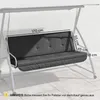 Outsunny Auflagen-Set für Hollywoodschaukel 170 cm Produktbild-Vorschau 3