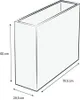 Murêt Pot De Fleurs Loft 46l Gris Anthracite - Double Voir les images du produit 7