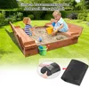 Sandkasten Abdeckung 180x180x20cm wasserdicht 190T Oxford Produktbild-Vorschau 6