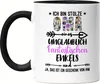 Ich bin stolze Oma Tasse Schwarz Geschenk Idee Muttertag Produktbild-Vorschau 1