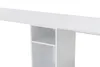 Skye Decor, Twin Study Desk - White, Gold, Biurka, Biały, Podgląd zdjęcia produktu 8