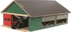 Kids Globe Stall mit 4 Windschutzgitter 1:32 Natur Produktbild-Vorschau 7