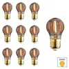 10er-Set LED-Lampen geripptes Glas E27 | 1 Watt | 2100K Produktbild-Vorschau 1