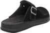 Rohde Herren Pantoffel Clog Nubuk Leder Schnalle Alassio Produktbild-Vorschau 43