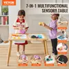 VEVOR Toddler Sensory Table Table d'activités avec 3 bacs Voir les images du produit 2