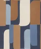 Vliestapete 330519 Paraiso Grafik blau Produktbild-Vorschau 1