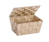 Aufbewahrungskorb mit Deckel Adria Beige Produktbild-Vorschau 1