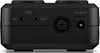 The back panel of a black audio interface device, showing various ports and labels. Podgląd zdjęcia produktu