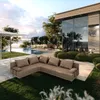 TRADA Gartensofa lounge set L form Bahama M Beige Produktbild-Vorschau 3