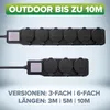InLine® Outdoor-Steckdosenleiste, 3-fach Schutzkontakt, Produktbild-Vorschau 9