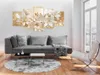 Italienischer Leinwand Leinwandbild - Golden Bouquet 100x50 Produktbild-Vorschau 5