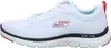 Side view of a white sneaker with red accents. Produktbild-Vorschau