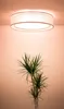 Deckenleuchte E27 rund Ø 60 cm Rosa 2-flammig Modern Produktbild-Vorschau 7