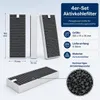 4 Stück Aktivkohlefilter für 9001563858 9001421821/ Siemens Produktbild-Vorschau 4