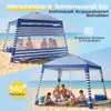 Sekey Strandmuschel Pop Up 240 x 240 cm für 4 Personen mit Produktbild-Vorschau 7