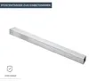 WPC Pfosten für Sichtschutzzaun Sichtschutz V2, silber, H Produktbild-Vorschau 4