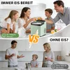 ZMH Eiswürfelmaschine Mini Eiswürfelbereiter Maschine Leise Produktbild-Vorschau 8