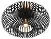 Trio Leuchten Johann stropní svítidlo Ø40cm 60W černé Náhled obrázku produktu 16