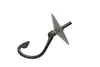 A black dough hook attachment for a kitchen mixer, shown against a white background. Produktbild-Vorschau