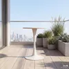 home24 Gartentisch - Stahl Produktbild-Vorschau 2
