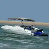 vidaXL 4-Bow Bimini-Top so sieťovanými bočnými panelmi Náhľad obrázku produktu 2