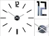ModernClock, Schwarz Wanduhr, wanduhre groß 75 cm, Produktbild-Vorschau 6