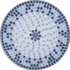 Mosaik Gartentisch Rund Metall 60 cm Mosaiktisch Garten Produktbild-Vorschau 5
