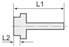 Riegler Einschraubschlauchtülle, O-Ring »value line« G 1/4, Produktbild-Vorschau 2