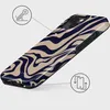 A phone case with a zebra-like pattern is shown from a diagonal angle. Náhled obrázku produktu