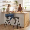 Zestaw 2 sztuk składanych stołków barowych HOMCOM z Podgląd zdjęcia produktu 8