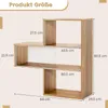 Libreria COSTWAY con 3 livelli e protezione Anteprima dell’immagine prodotto 3