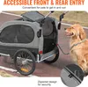 SucceBuy přívěs na kolo pro psy, nosnost 40 kg, kočárek 2 v Náhled obrázku produktu 5