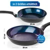 BRATmaxx 14513, Kolo, Viacúčelová panvica, Čierna, Modrá, Náhľad obrázku produktu 6