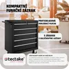 Vozík na nářadí s 5 zásuvkami - černý Náhled obrázku produktu 6