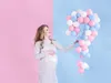 100 Stk. Luftballon Ø12cm "Uni Pastell" | Baby Pink Produktbild-Vorschau 9