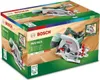 The image shows the retail packaging of a Bosch circular saw. Podgląd zdjęcia produktu