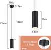 ZMH Lampe à suspendre Noir Métal 1 flamme Lampe à suspendre Voir les images du produit 6