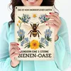 Biene mit Blumen DAS IST KEIN UNORDENTLICHER GARTEN Produktbild-Vorschau 3