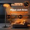 Tresko Warmtestraler, staand, infrarood, 2.000 W, Productafbeelding-voorbeeld 9