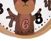 PRIM Kalay Kinderwanduhr Holz lautlos Naturbelassen/Weiß 30 Produktbild-Vorschau 8