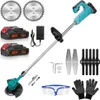 Akku-Rasentrimmer, Elektrischer Rasenschneider mit 2 Produktbild-Vorschau 1