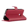 A red flip case for a smartphone, shown from the side. Podgląd zdjęcia produktu