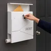 Relaxdays Briefkasten mit modernem Design, Metall, 4 Produktbild-Vorschau 2