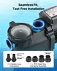 Pompe de piscine VEVOR 550 W, pompe filtrante 14 000 L/H Voir les images du produit 5