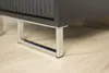 Möbelbein Silber-Chrom, 90 mm hoch, 200 mm lang, elegantes Produktbild-Vorschau 10