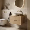 Szafka Łazienkowa Pod Umywalkę Rea Mono 80Cm Beżowy Podgląd zdjęcia produktu 3